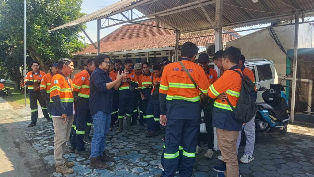Inspection demo in ULTG Jember